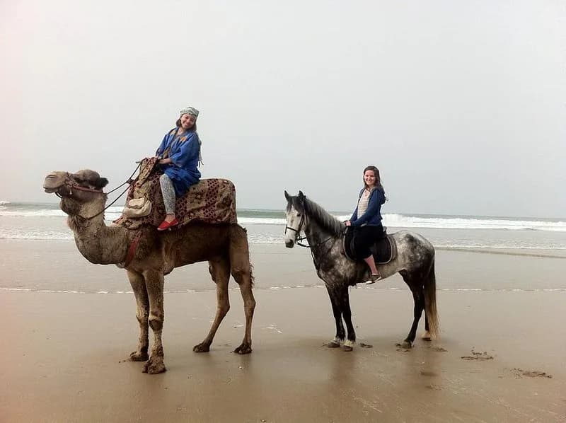 Équitation le long de Wad Souss